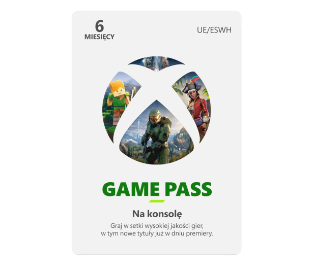 MICROSOFT Xbox Game Pass na Konsolę 6 Miesięcy - 568127 - zdjęcie 6